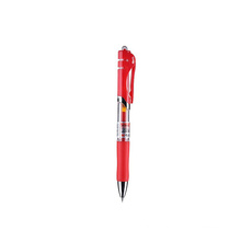 Stationery smooth gel pen red 0.5mm push writing pen